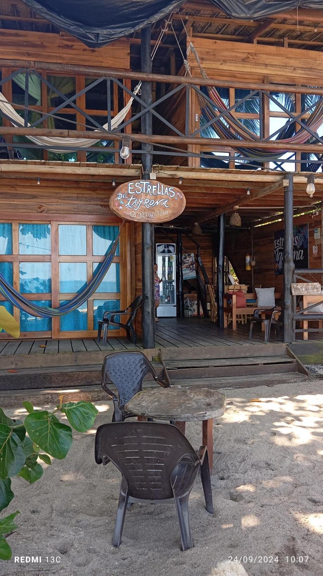 Guachaca Hostal Estrellas Del Tayrona Playa Mendihuaca מראה חיצוני תמונה